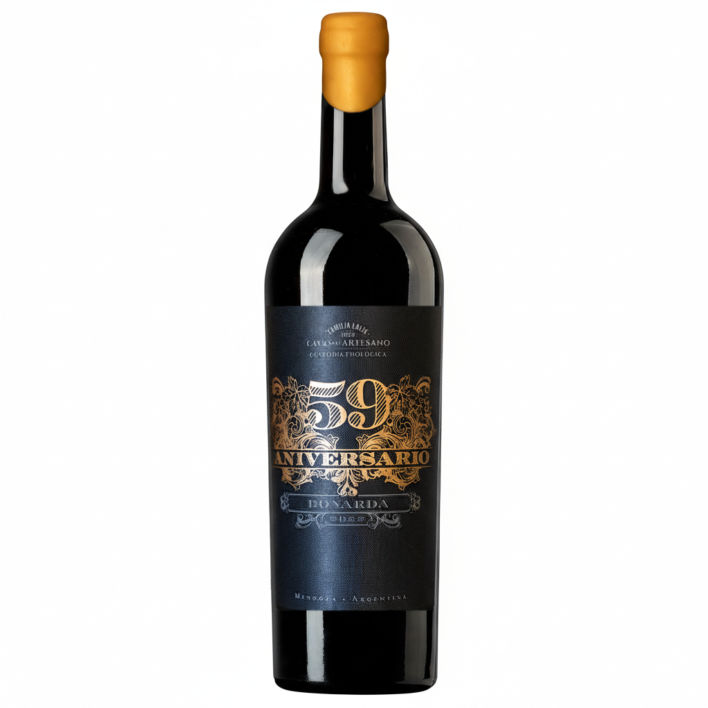 Vinho Arg. Tinto 59 aniversário Bonarda 2022