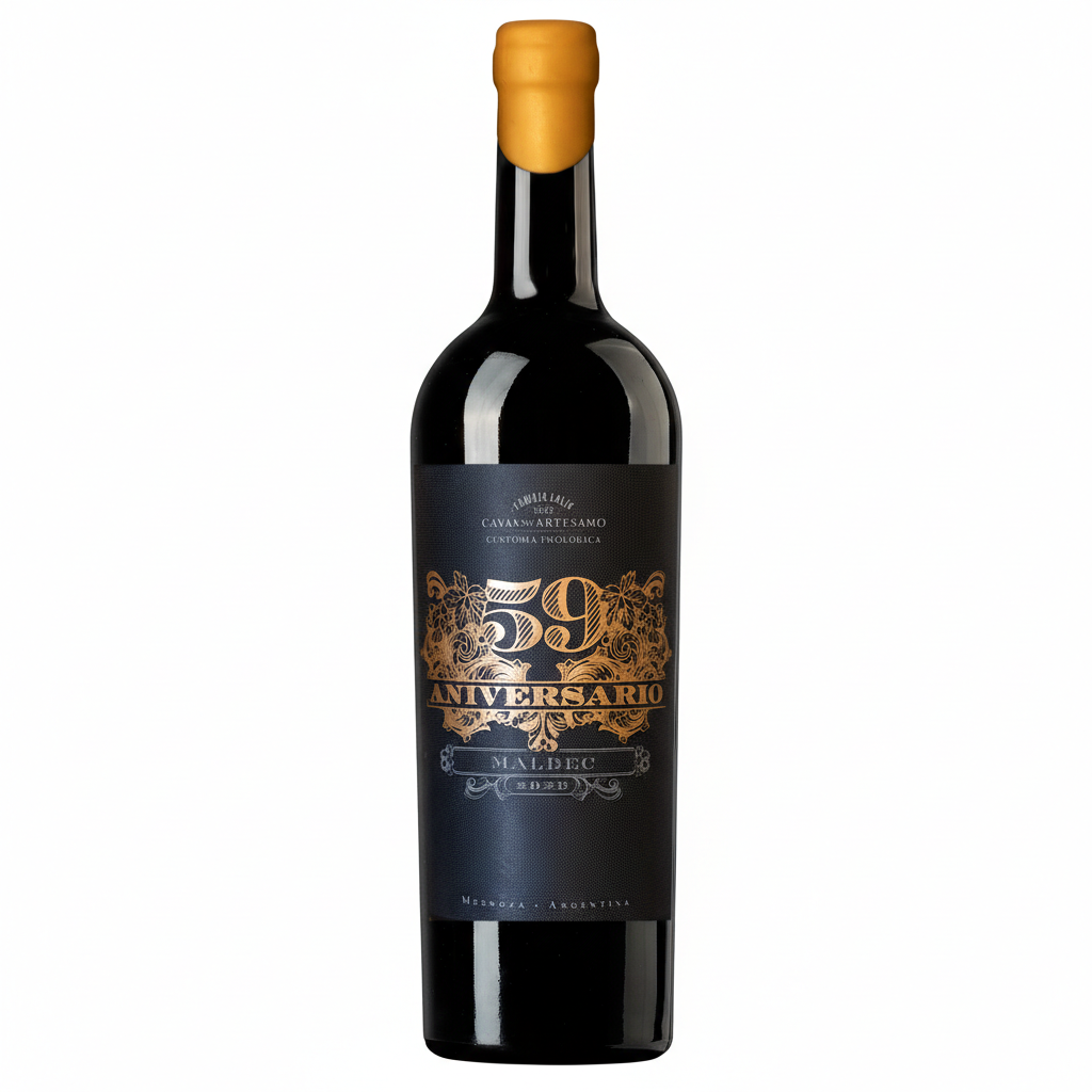 Vinho Arg. Tinto 59 aniversário Malbec 2020