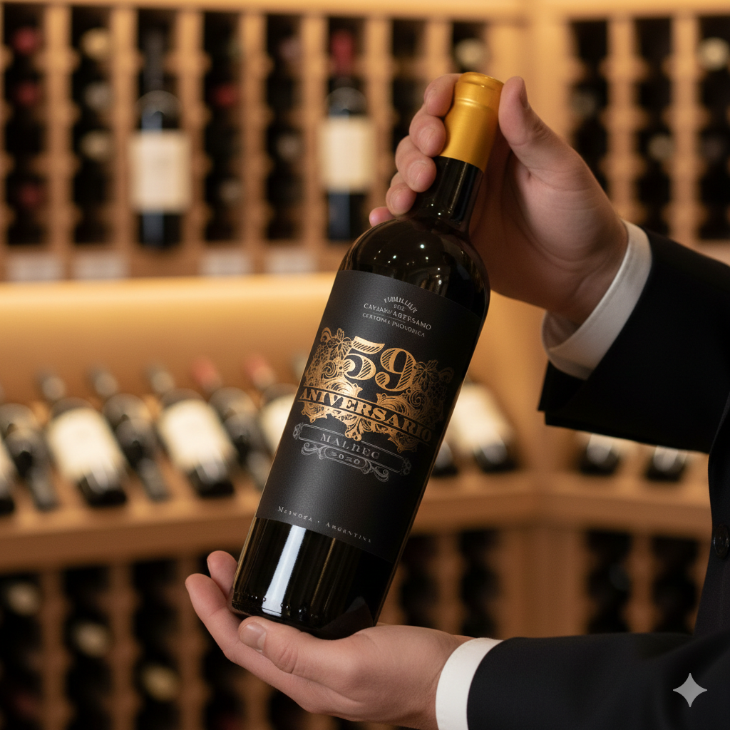 Vinho Arg. Tinto 59 aniversário Malbec 2020