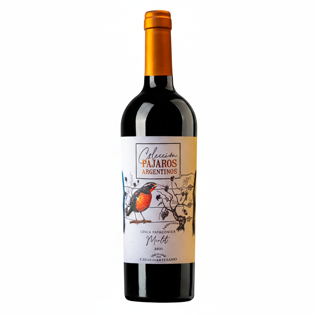 Vinho Arg. Tinto Colección Pájaros Merlot 22