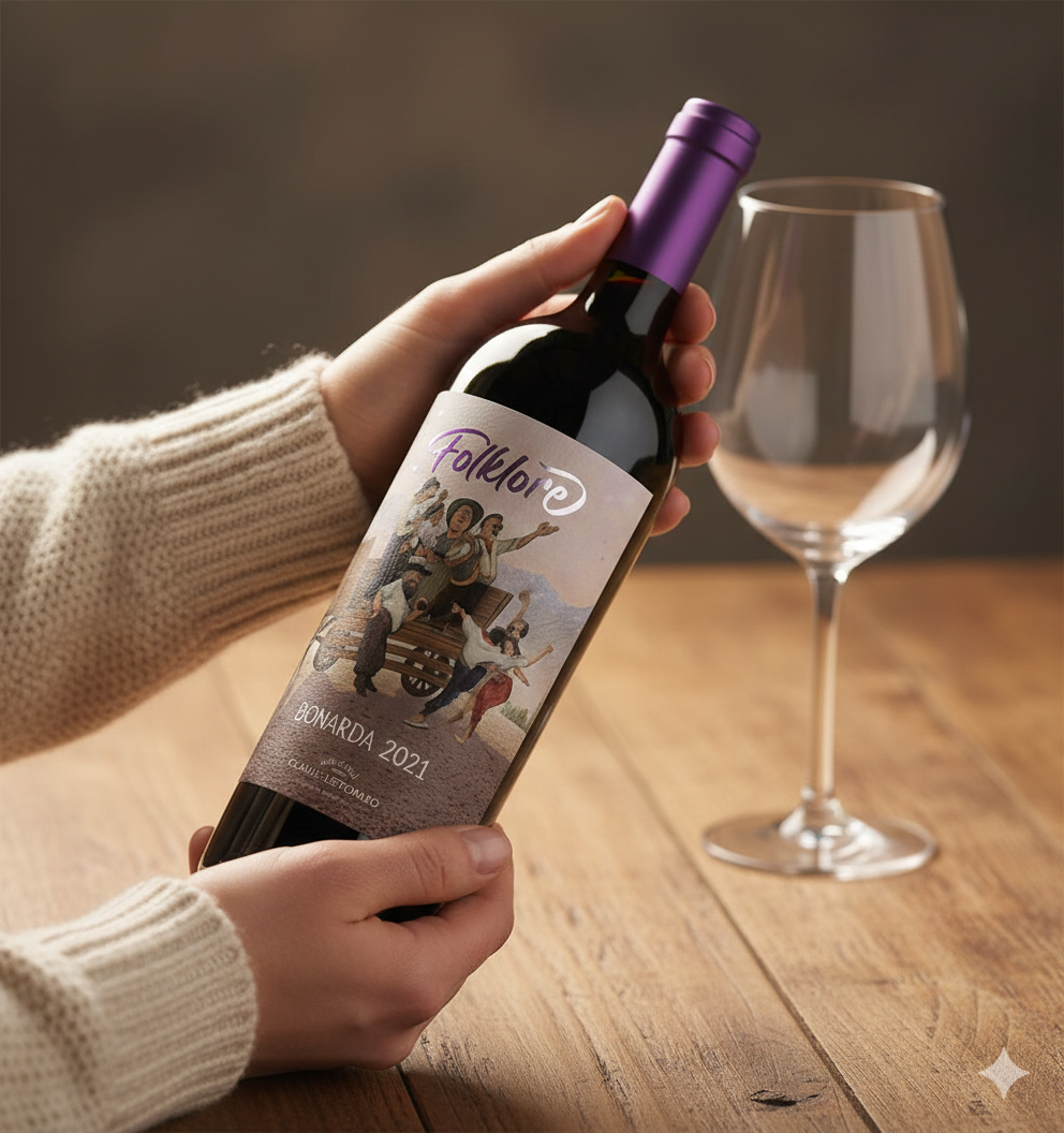 Vinho Arg. Tinto Folklore Bonarda 2024