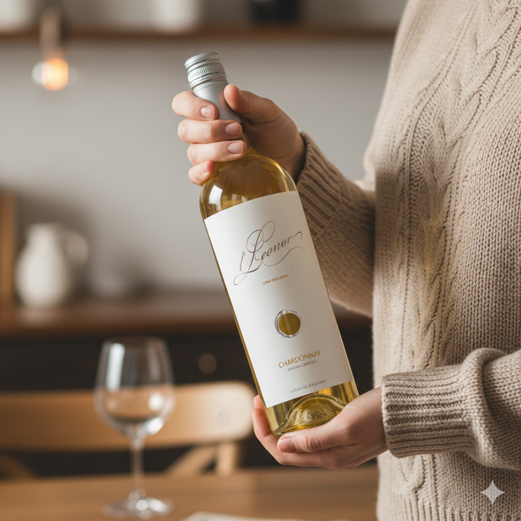 Vinho Arg. Branco Leonor Chardonnay Linea Exclusiva