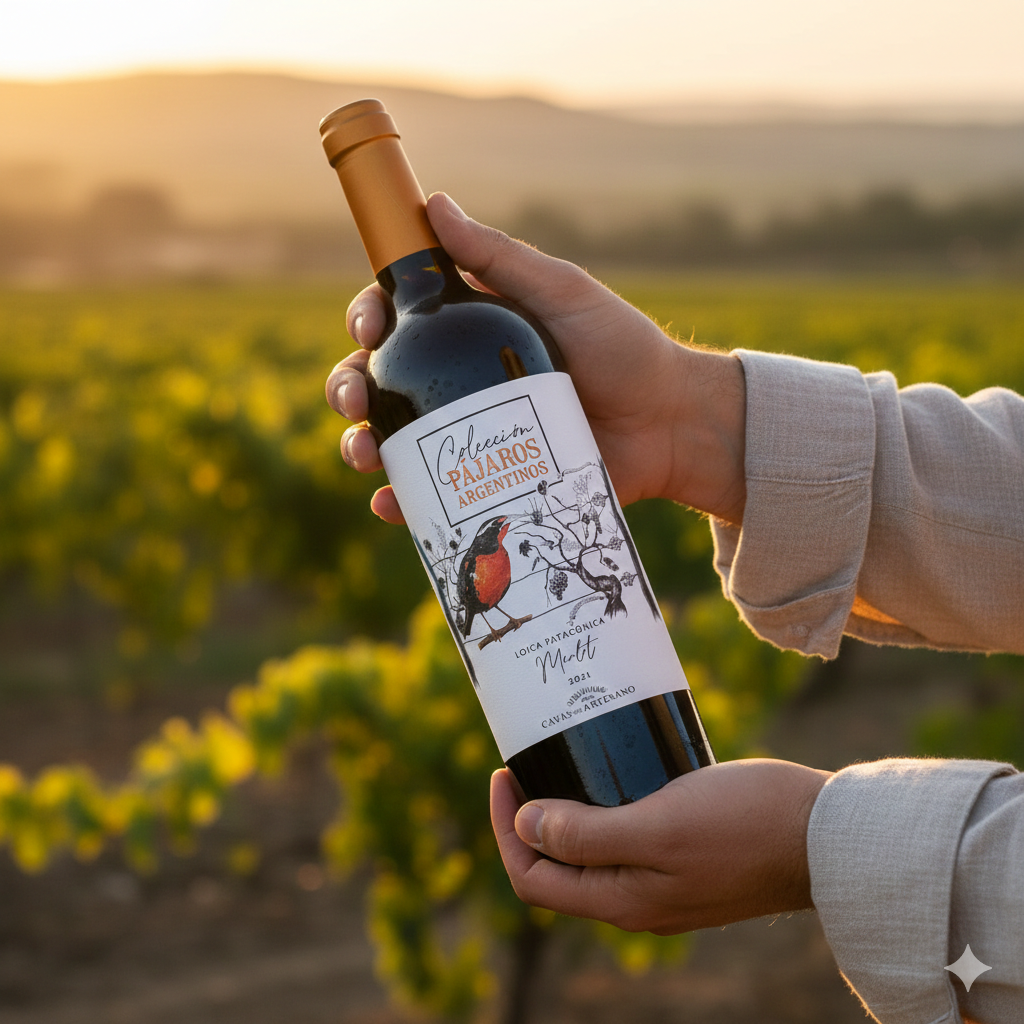 Vinho Arg. Tinto Colección Pájaros Merlot 22