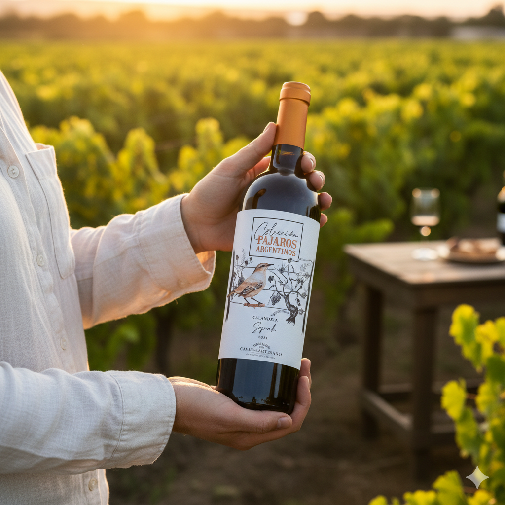 Vinho Arg. Tinto Colección Pájaros Syrah 23