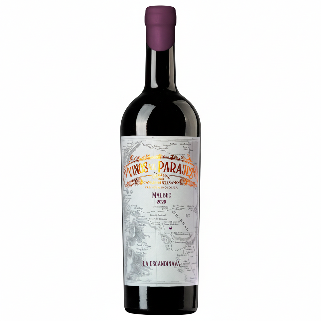 Vinho Argentino Tinto Vinos De Parajes Malbec 2020